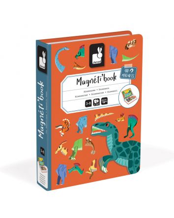 JANOD DINOSAURS MAGNETIC BOOK