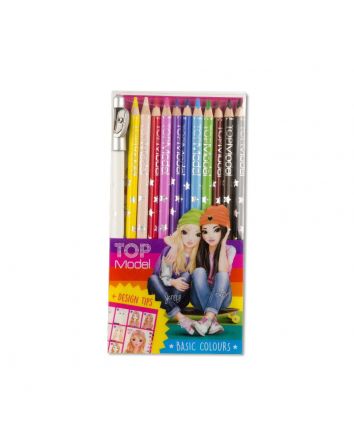 Top Model Coloured Pencil Set
