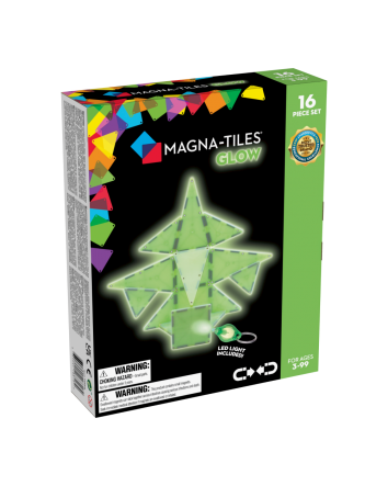 Magna-Tiles Glow 16pc Set