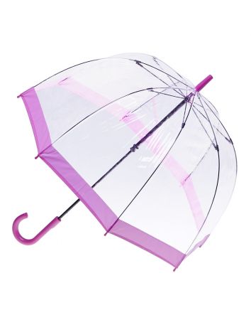 Adult Birdcage PVC Umbrella Pink