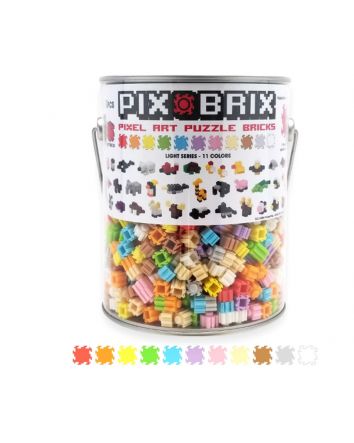 Pix Brix Mixed Series 1500pc Paint Can Light Palette