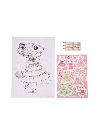 CLARIS THE MOUSE COLOURING SET