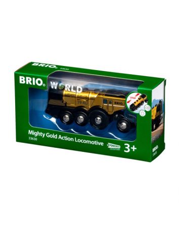 Brio Mighty Gold Action Locomotive