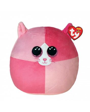 Valentine's Day Scarlett the Pink Cat 10" Squish-A-Boos