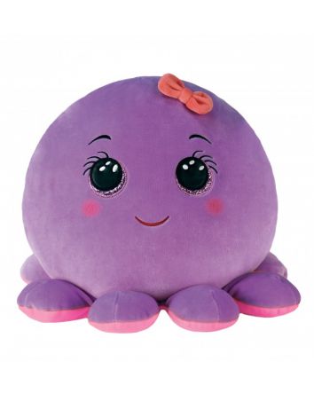 TY Squish-A-Boo Octavia the Purple Octopus 10"