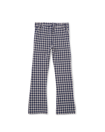 Milky Check Flared Pants