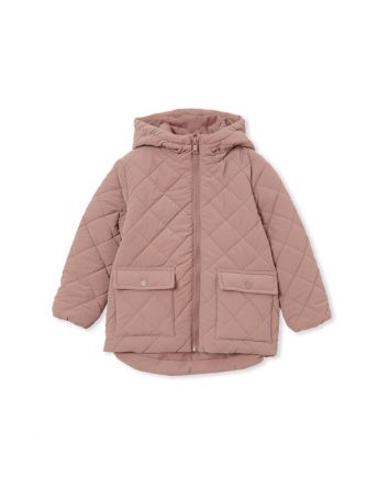 Milky Quilted Puffer Jacket