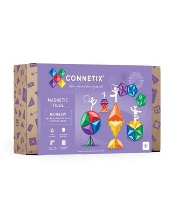 Connetix Tiles Rainbow Shape Expansion Pack 36 pc