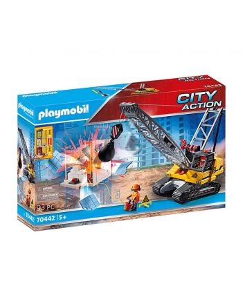 Playmobil Demolition Crane