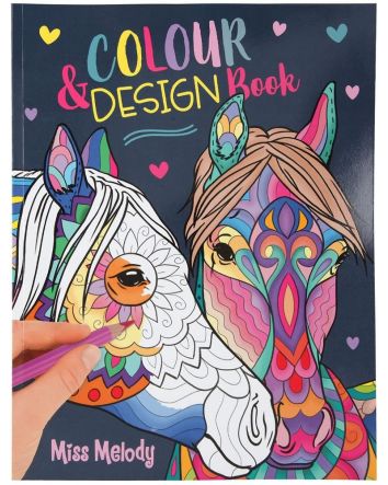Melody Colour & Design Colouring Book