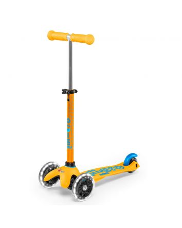 Mini Micro Deluxe LED Scooter - Apricot