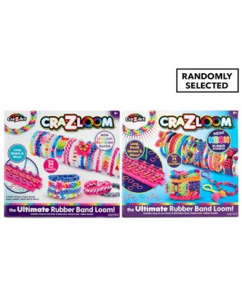 Cra-Z-Art Cra-Z-Loom Rubber Band Loom Kit, The Ultimate, 8+
