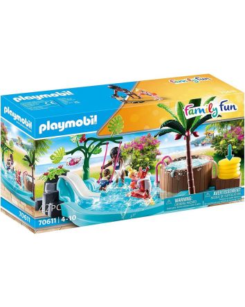 Playmobil Children's Pool With Slide