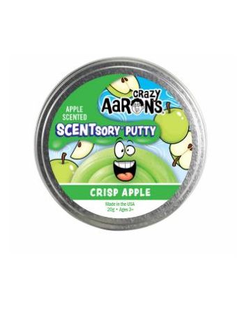 Crazy Aaron's Crisp Apple SCENTsory Putty