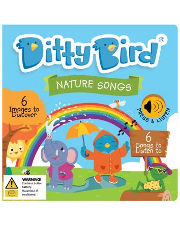 Ditty Bird Books - Nature Songs Board Book