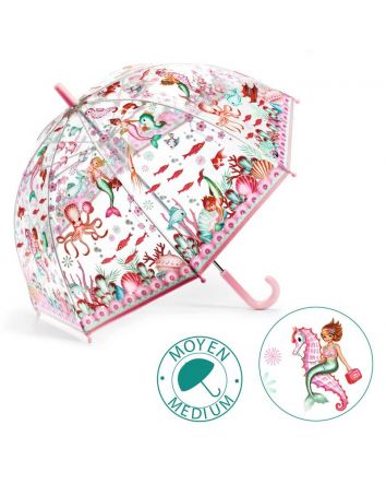 Djeco Mermaid PVC Child Umbrella