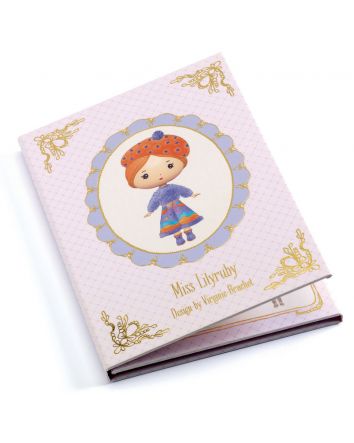 Djeco Miss Lilyruby Tinyly Removable Stickers Set