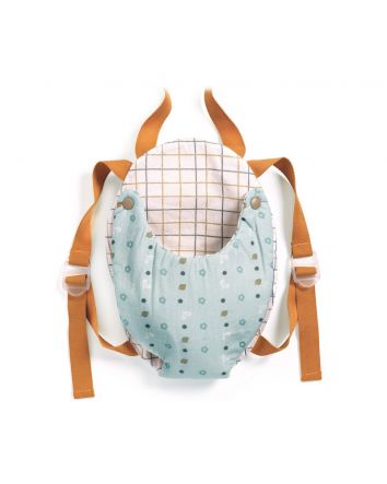 Djeco Blue Grey Baby Doll Carrier