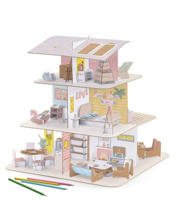 Djeco Cut Out Doll House