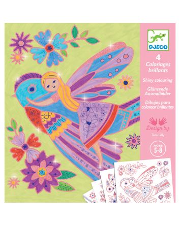 Djeco Small Wings Colouring Set