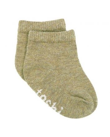 Toshi Baby Ankle Socks Olive
