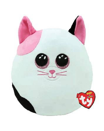 TY Squish-A-Boo Muffin Cat 10"