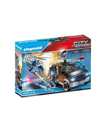 Playmobil Helicopter Pursuit with Van