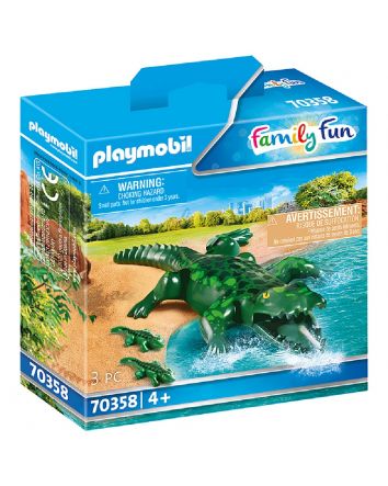 Playmobil Alligator With Babies