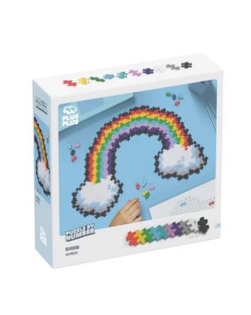 Plus Plus Puzzle By Number Rainbow 500pc