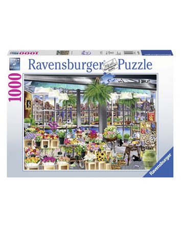 Amsterdam Flower Market Puzzle 1000 Pcs
