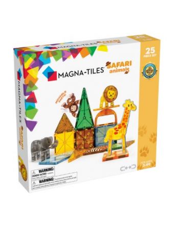 Magna-Tiles Safari Animals 25pc Set