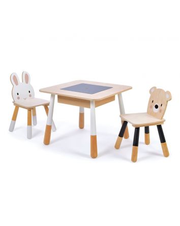 Tenderleaf Forest Table and Two Chairs