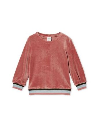 Milky Velour Tipping Sweat