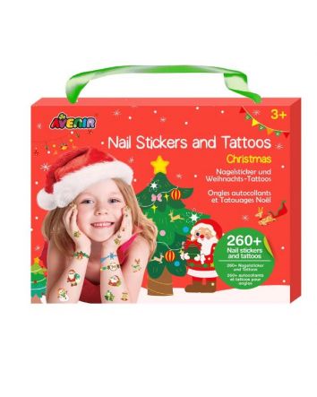 Avenir Christmas Nail Stickers & Tattoos