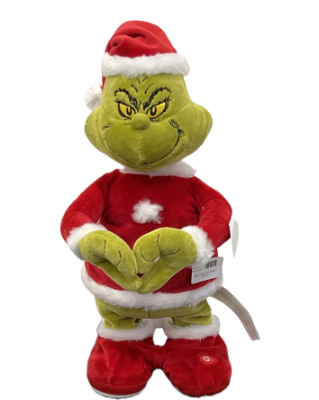 Animated Heart Hands Grinch